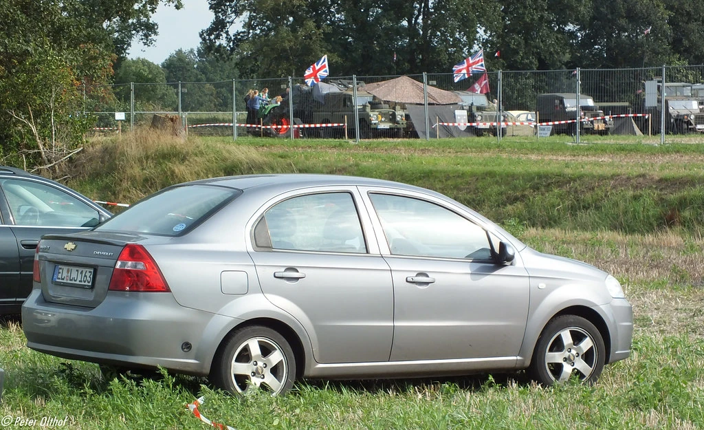 Chevrolet Aveo T250 rear side autodrivel