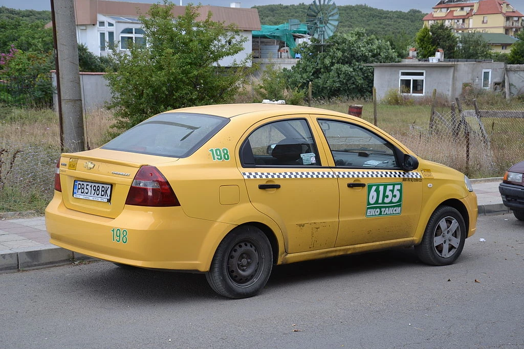 Chevrolet Aveo T250 taxi autodrivel