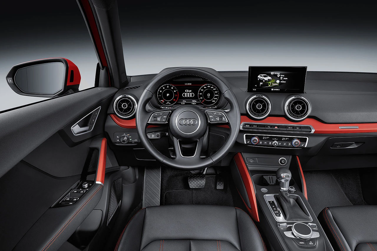 Audi Q2 interior autodrivel