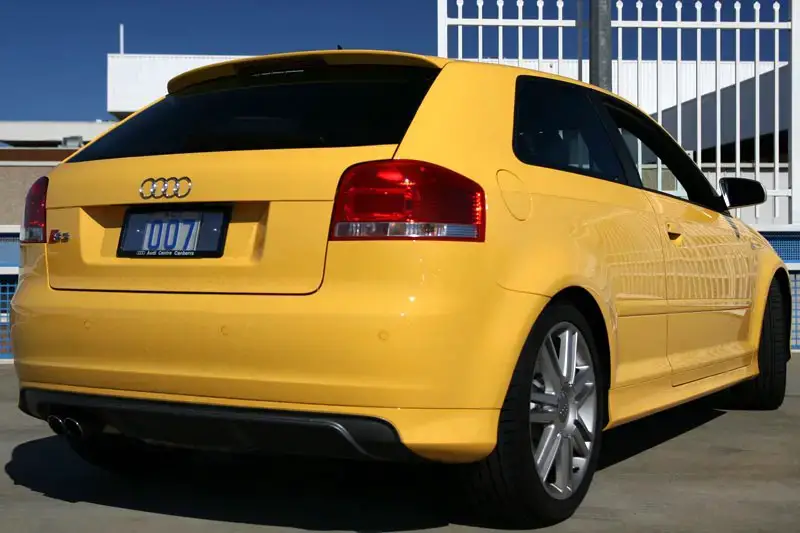 Audi A3 8P rear almostcarreviews