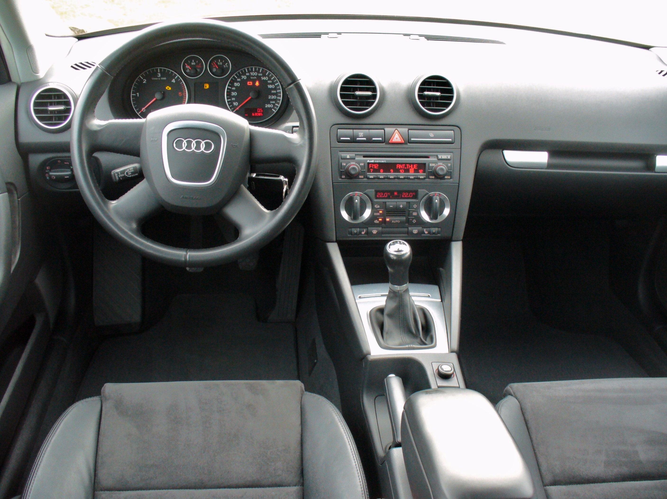 Audi A3 8P interior almostcarreviews