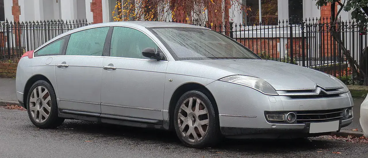 Citroen C6 front side almostcarreviews