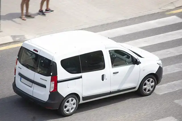 Dacia Dokker I aerial autodrivel