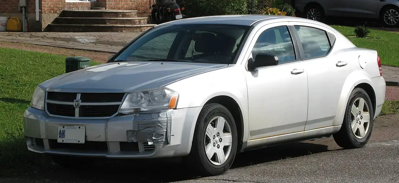 Dodge Avenger front side autodrivel