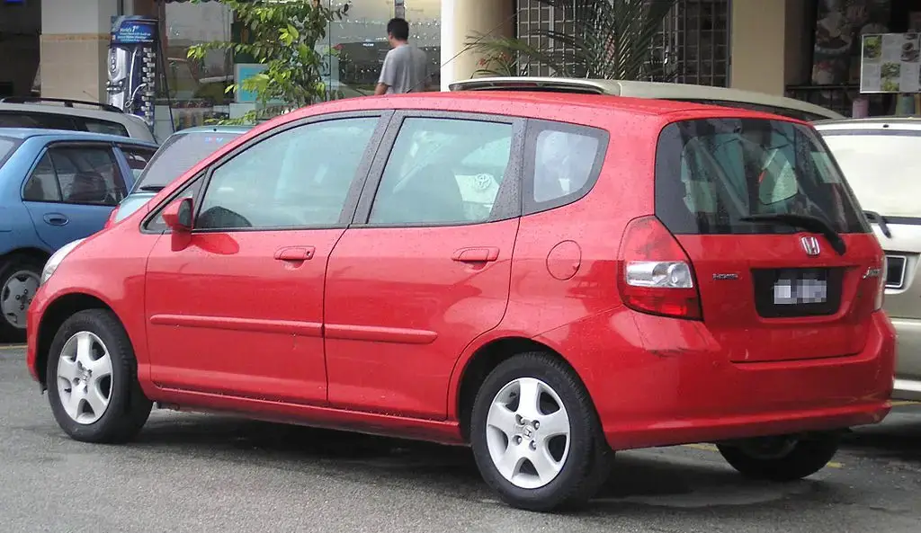 Honda Jazz GD rear almostcarreviews