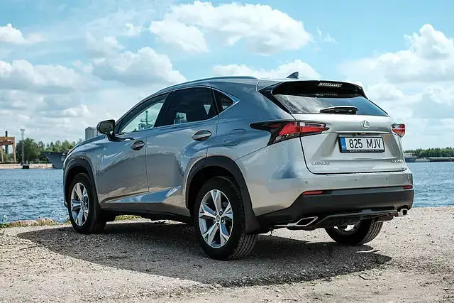 Lexus NX AZ10 rear almostcarreviews