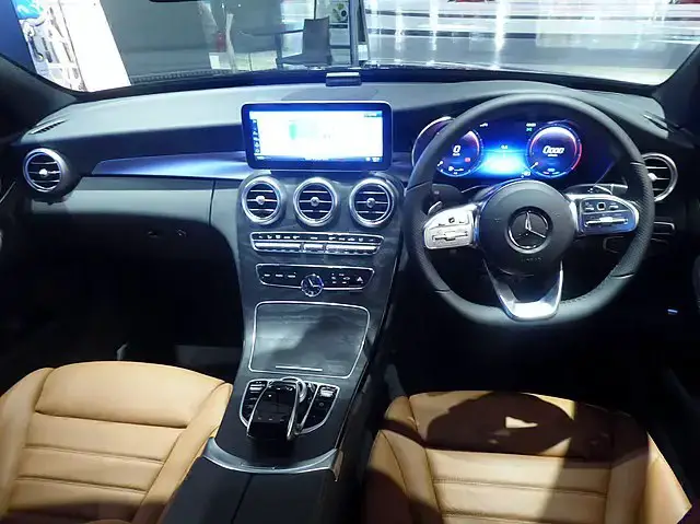 Mercedes C Class W205 interior almostcarreviews