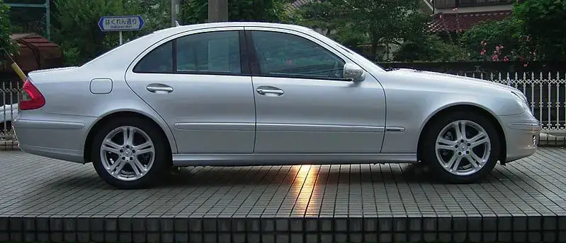 Mercedes E Class W211 side autodrivel