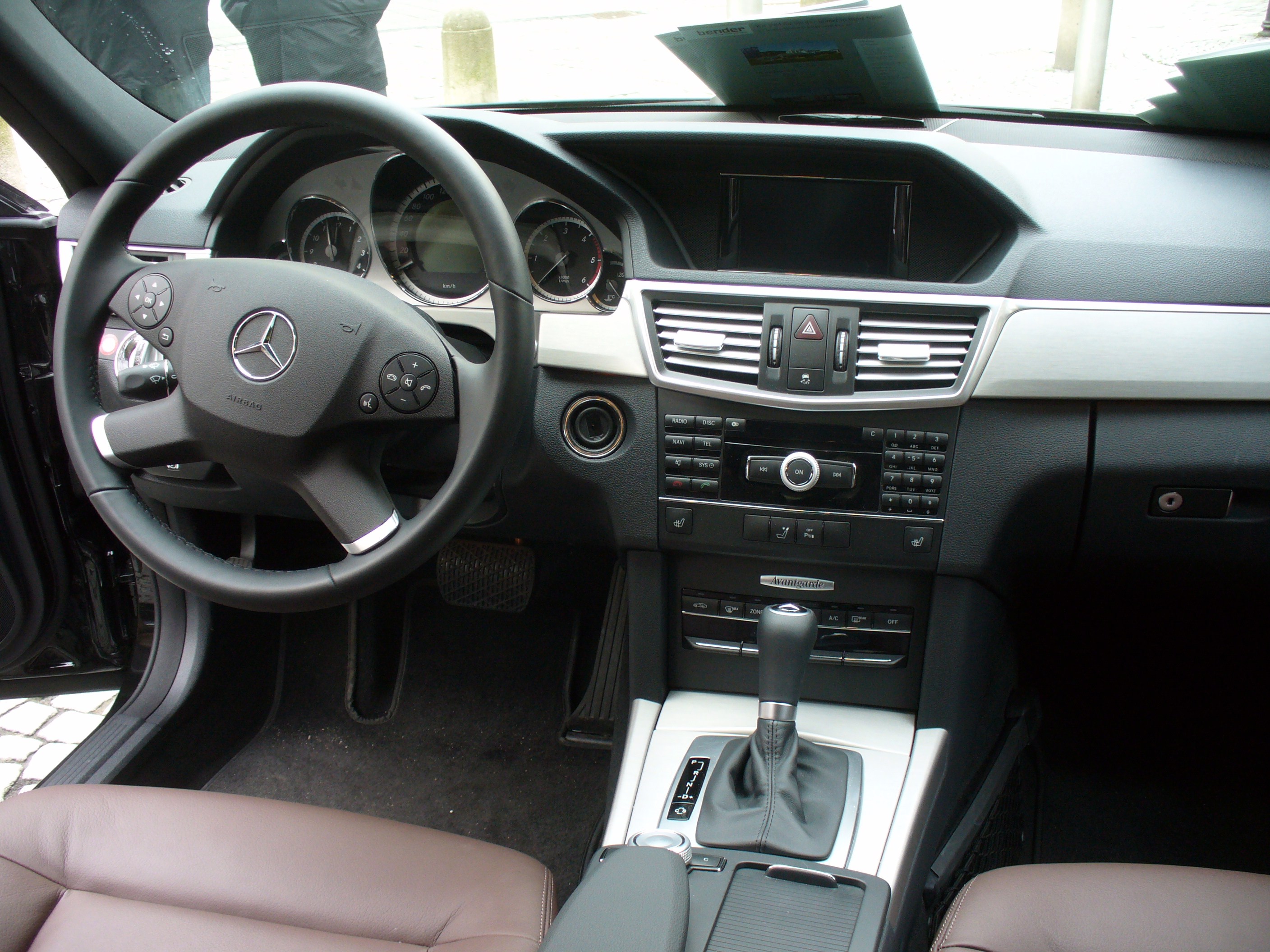 Mercedes E Class W212 interior autodrivel