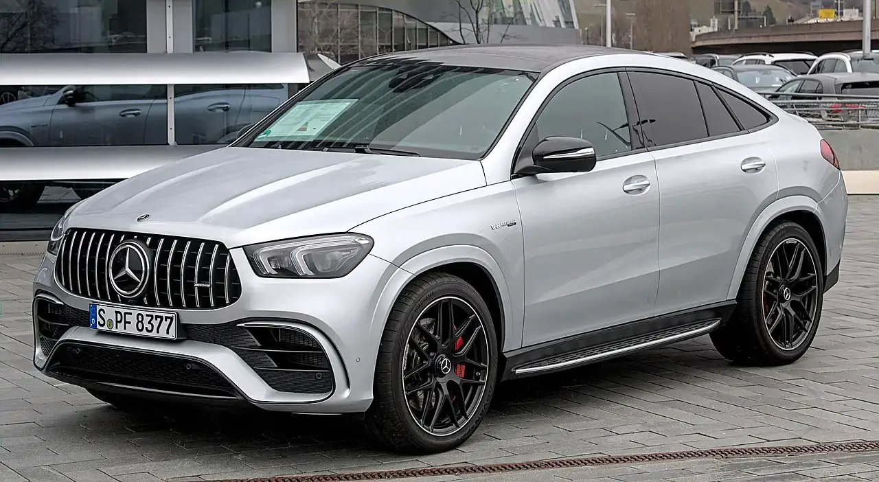 Mercedes GLE V167 coupe side autodrivel