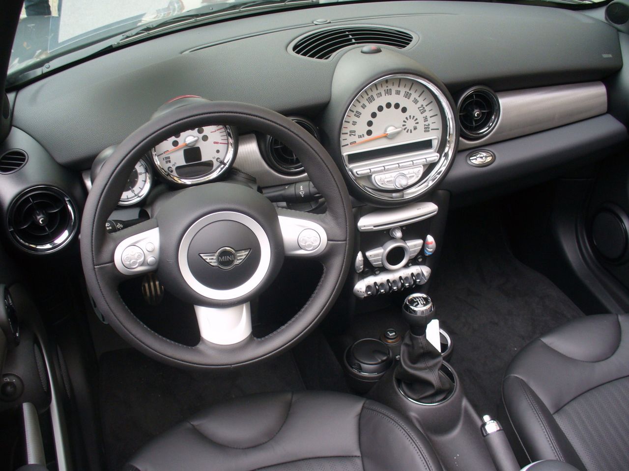 Mini Cooper R56 interior almostcarreviews