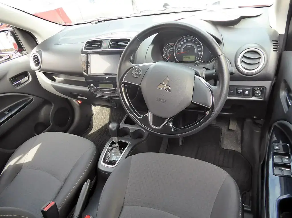 Mitsubishi Mirage A00 interior almostcarreviews