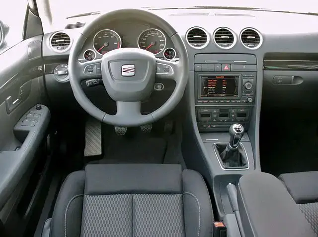 Seat Exeo interior almostcarreviews