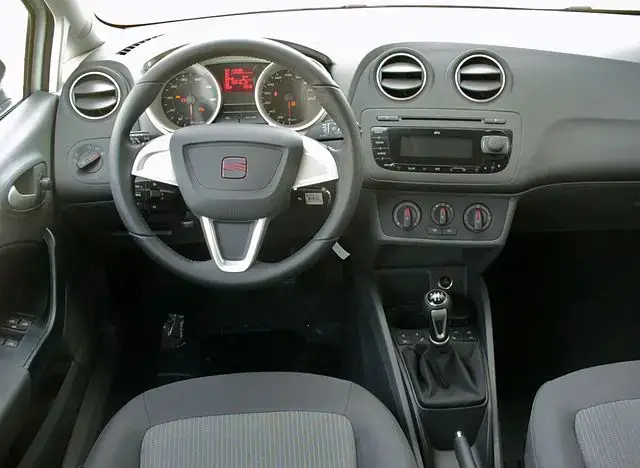 Seat Ibiza 6J interior almostcarreviews