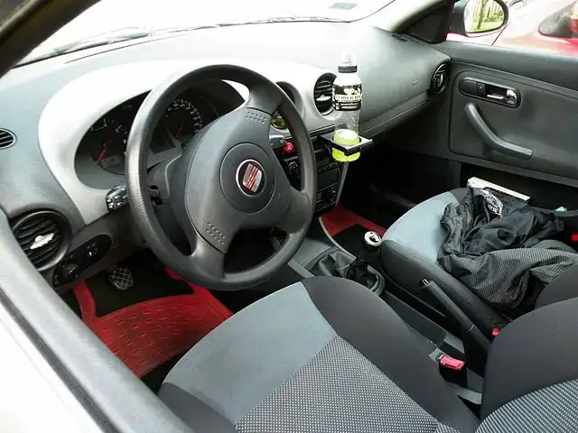 Seat Ibiza 6L interior almostcarreviews