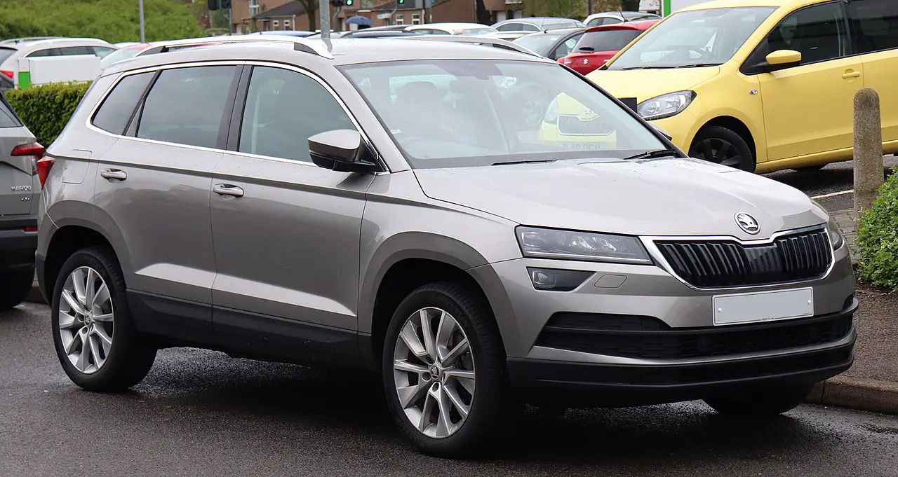 Skoda Karoq NU7 front side almostcarreviews