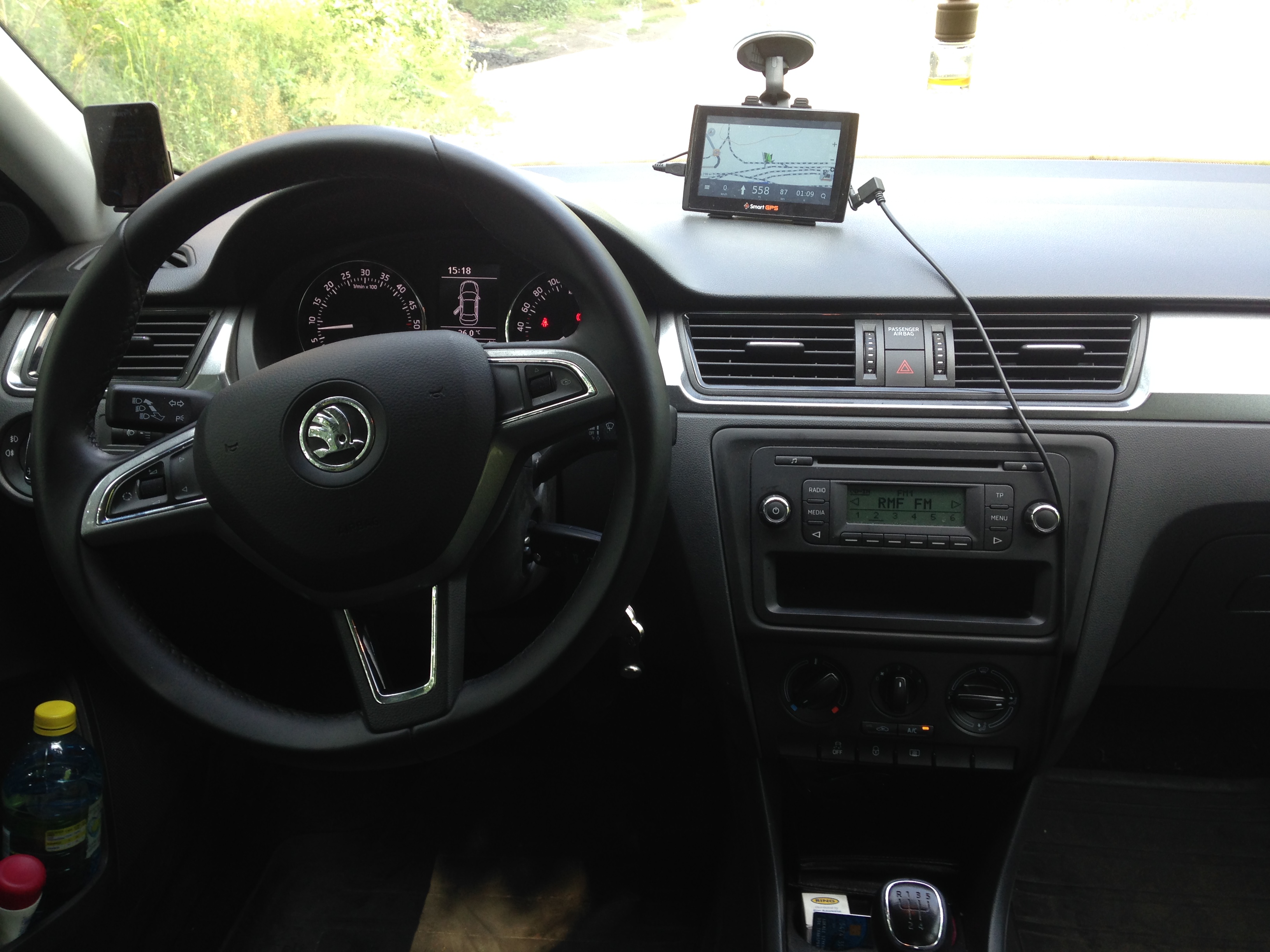 Skoda Rapid NH interior almostcarreviews