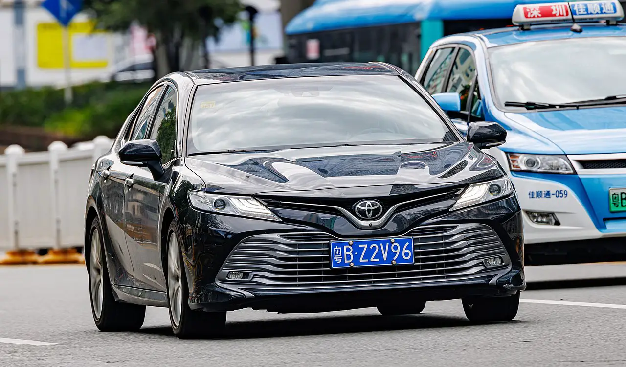 Toyota Camry XV70 front almostcarreviews