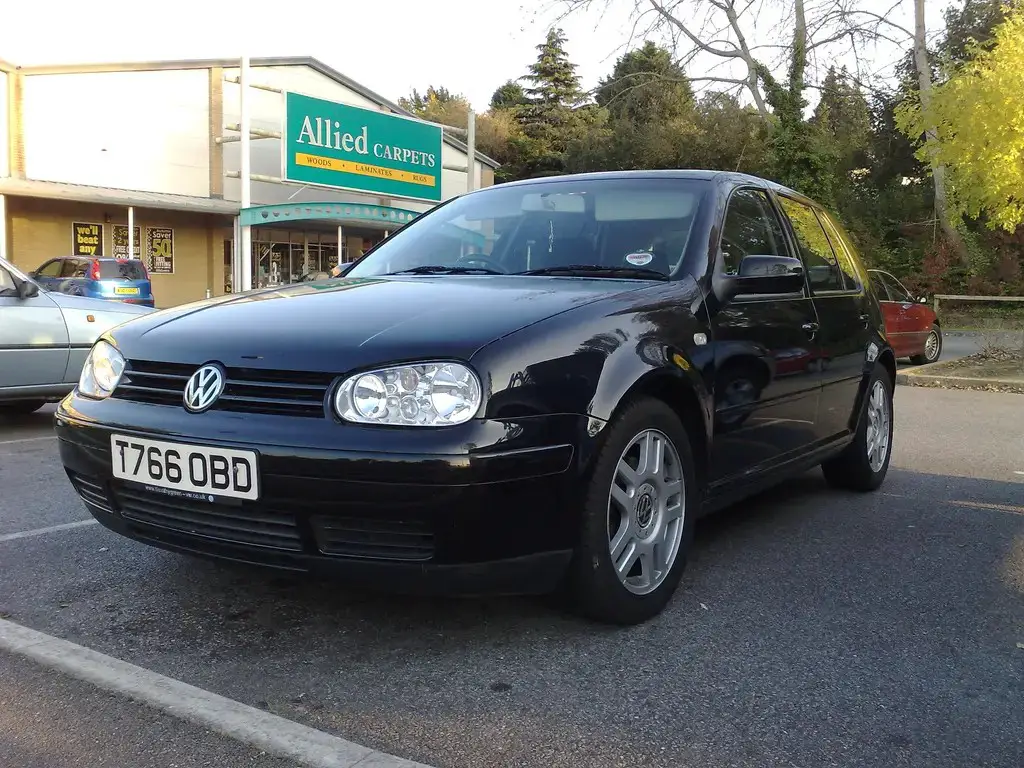 VW Golf IV front side almostcarreviews